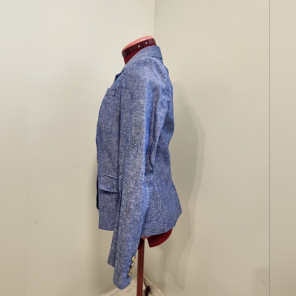 J Crew 100% linen schoolboy blazer - Picture 3 of 14